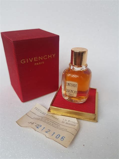 givenchy l interdit vintage|interdit givenchy sample.